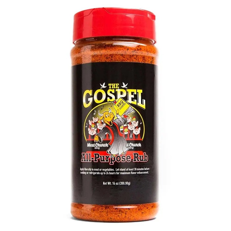 Meat Church BBQ The Gospel All Purpose BBQ Rub, 14oz