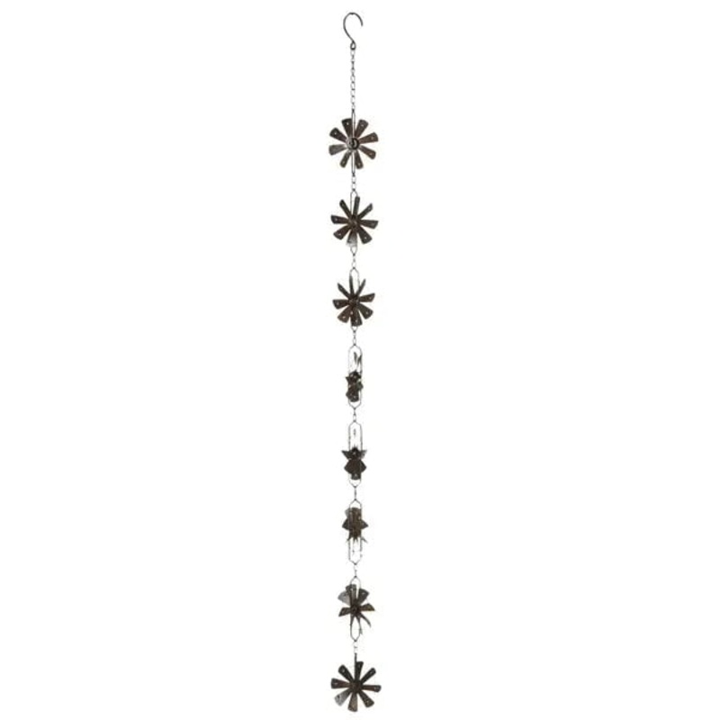 Spinning Windmill Rain Chain