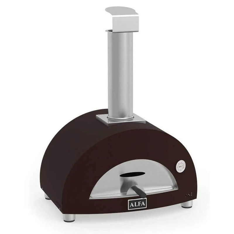 Alfa Nano Countertop Wood Fired Pizza Oven, Copper