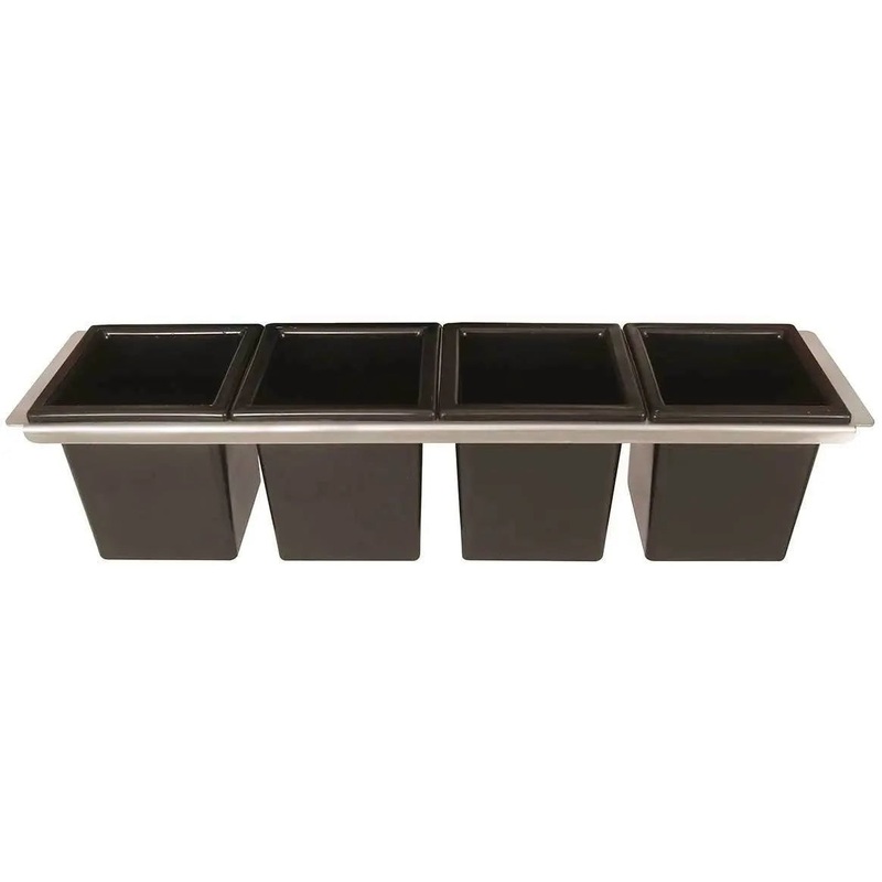 Alfresco Four Bottle Wells with Holder Tray