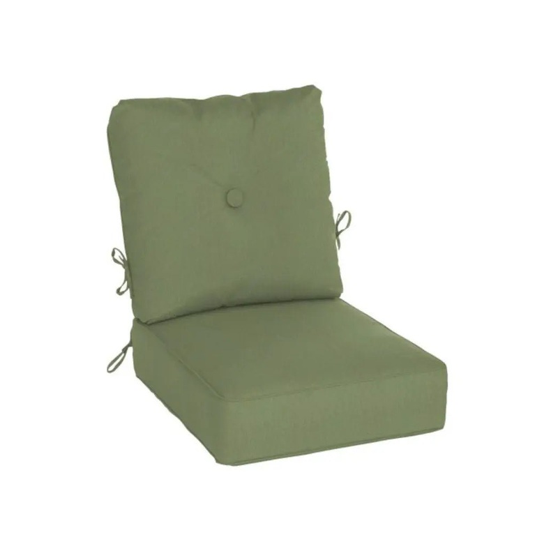 Casual Cushion Estate Series Deep Seating Club Cushion in Canvas Fern