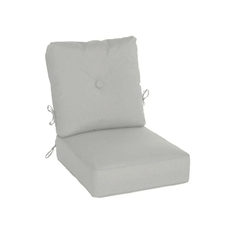 Casual Cushion Estate Series Deep Seating Club Cushion in Canvas Granite