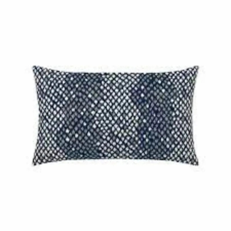 Elaine Smith Python Midnight Lumbar Pillow - CLEARANCE