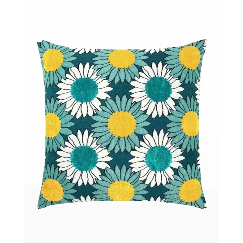 Elaine Smith Sunflower Bloom 20" Square Pillow - CLEARANCE