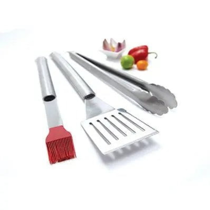 GrillPro 3pc Tube Handle Tool Set