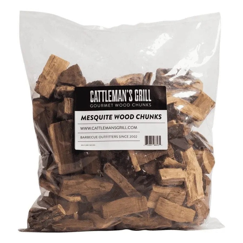 Mesquite Wood Smoking Chunks from Cattleman's Grill