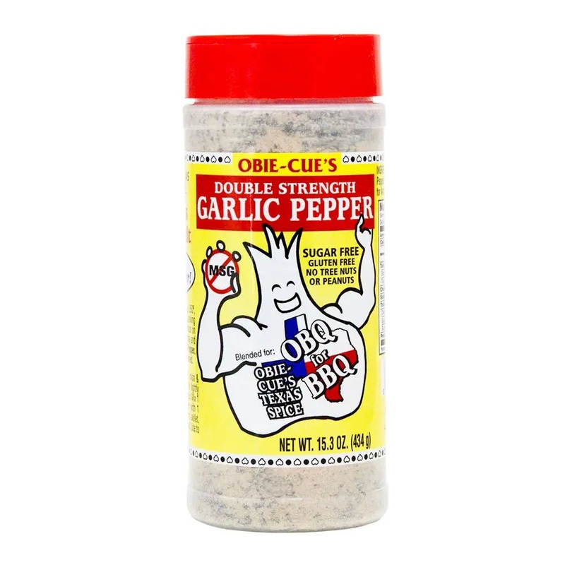 Obie-Cue's Garlic Pepper 15.3oz
