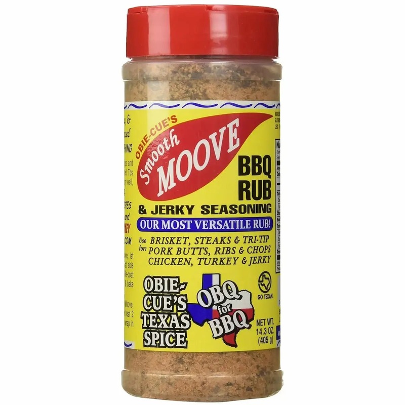 Obie-Cue's Smooth Move BBQ Rub and Jerky Mix