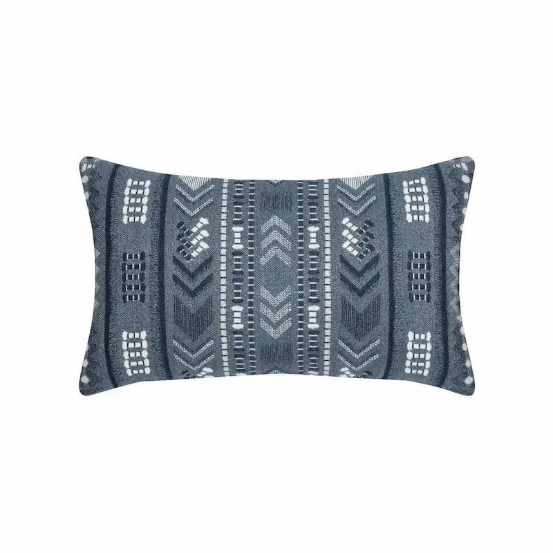 Elaine Smith Essence Denim Lumbar Pillow