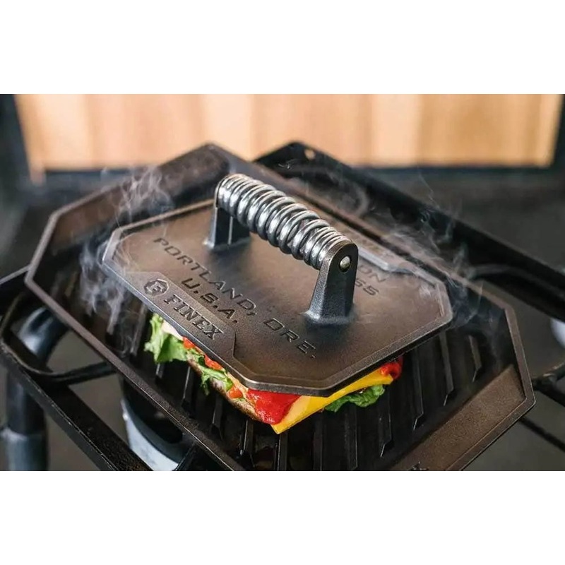 FINEX Cast Iron 8" Grill Press