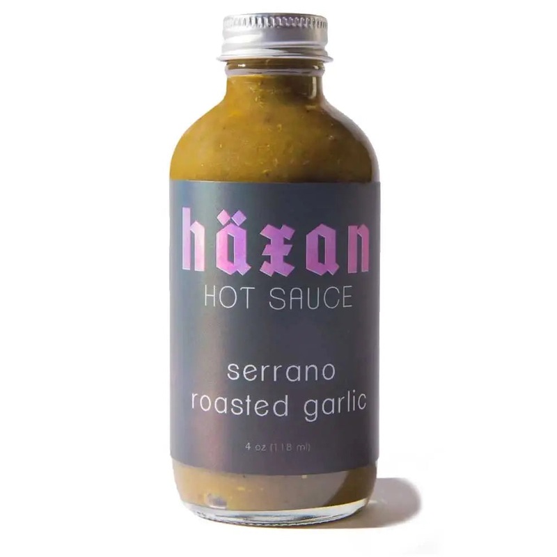 Haxan Ferments Serrano Roasted Garlic Hot Sauce, 4oz