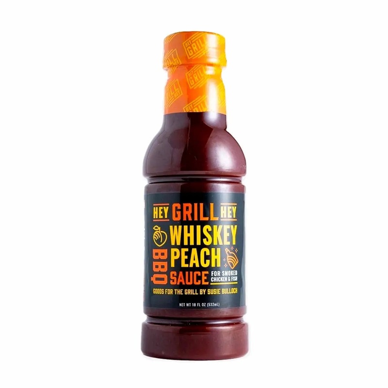 Hey Grill Hey Whiskey Peach BBQ Sauce