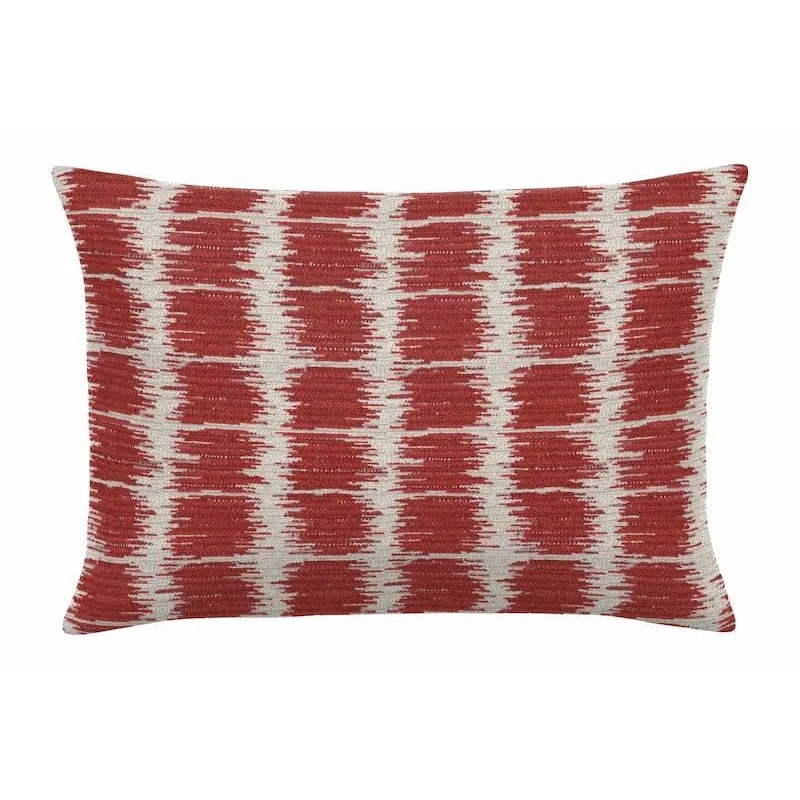 Sicily Crimson 13" x 20" Lumbar Throw Pillow
