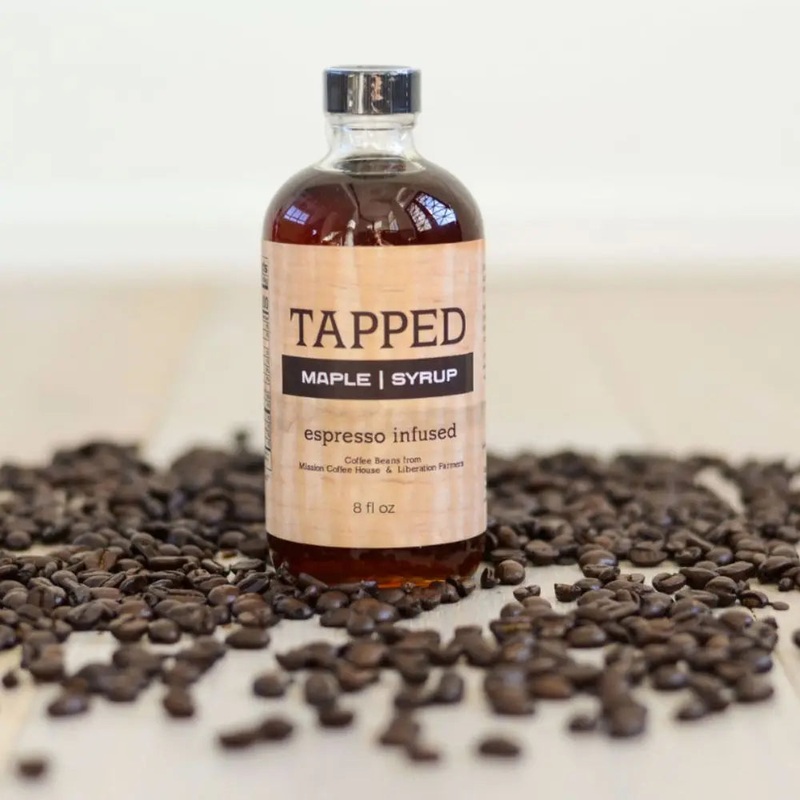 Tapped Espresso Infused Maple Syrup, 8oz