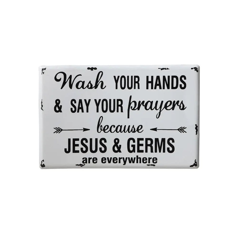 Wash Your Hands Wall Decor