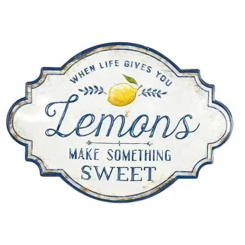 When Life Gives You Lemons Make Something Sweet Wall Decor
