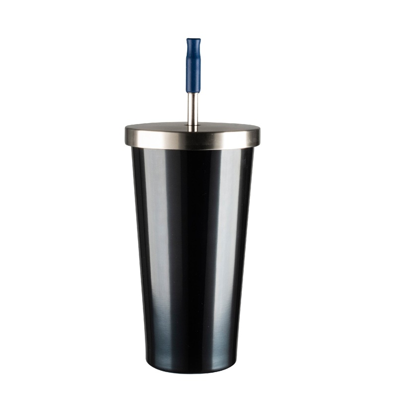 Avanti Smoothie Tumbler 500ml - Steel Blue