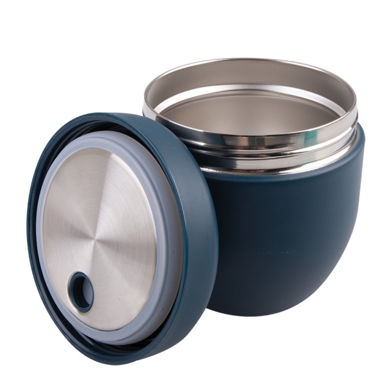 Oasis S/S Double Wall Insulated Food Pod 470ml - Navy