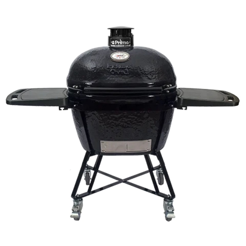 Primo Oval XX-Large 500 Charcoal Grill All-In-One Cart