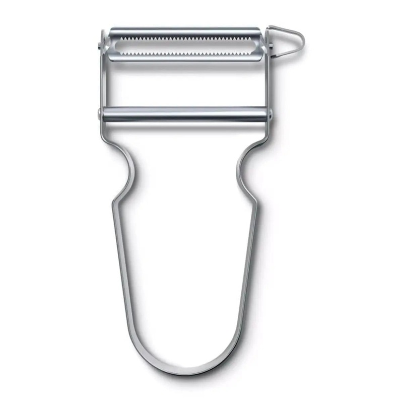 Victorinox Stainless Steel Tomato and Kiwi Peeler, Serrated Edge
