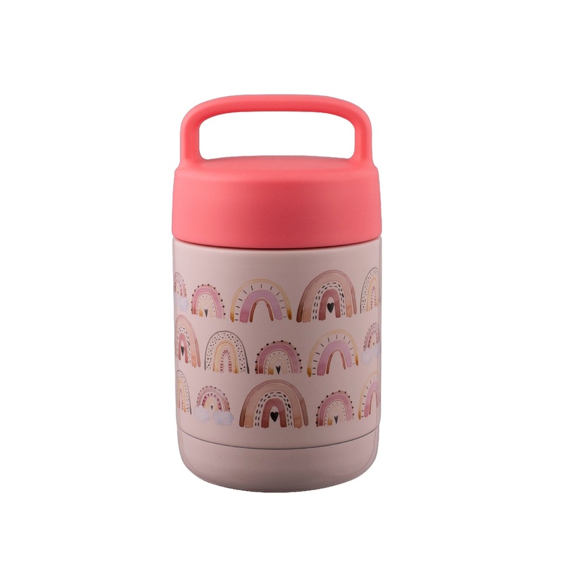 Avanti Yum Yum Food Jar 450ml - Rainbow Magic