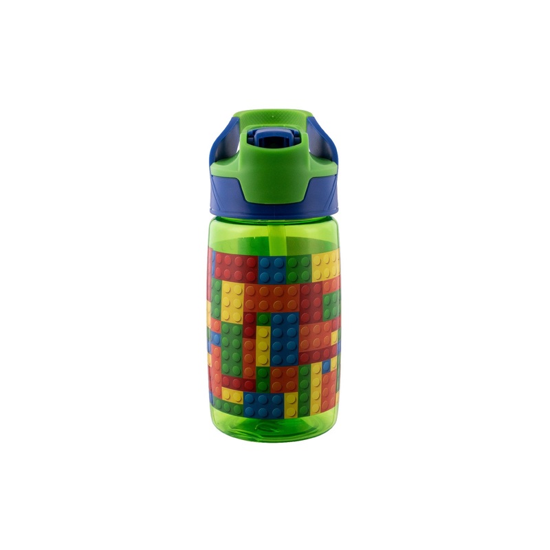 Avanti Yum Yum Tritan Bottle 450ml - Building Blocks