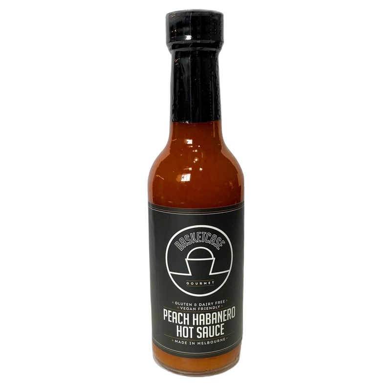 Basketcase Peach Habanero Sauce 250ml