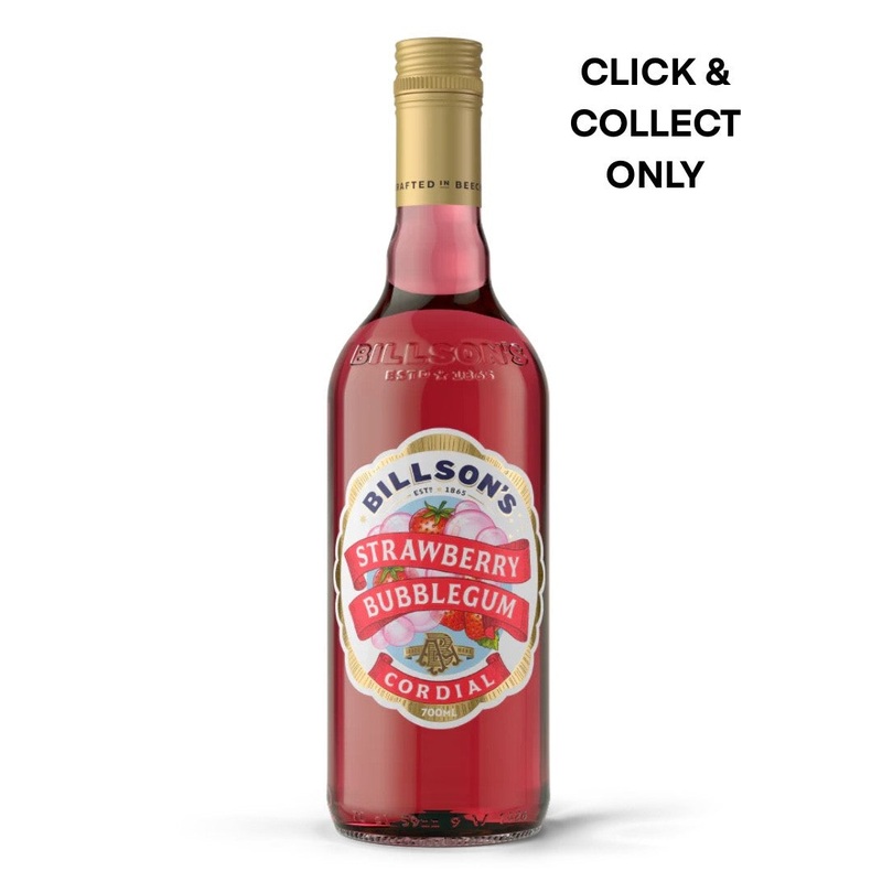 Billson's Traditional Cordial 700ml - Strawberry Bubblegum