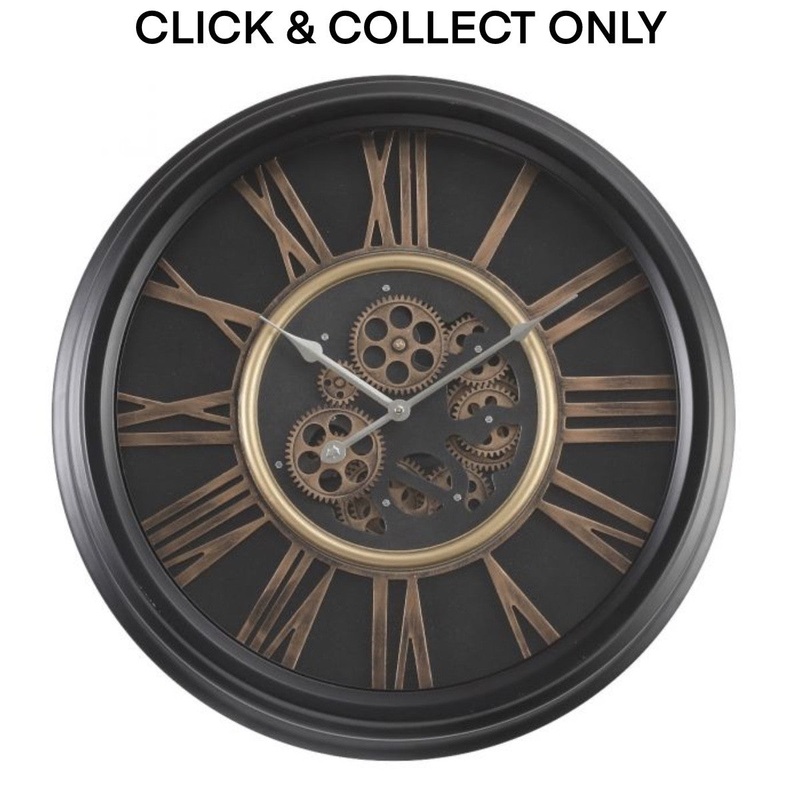 Cog Wall Clock Round William 52cm