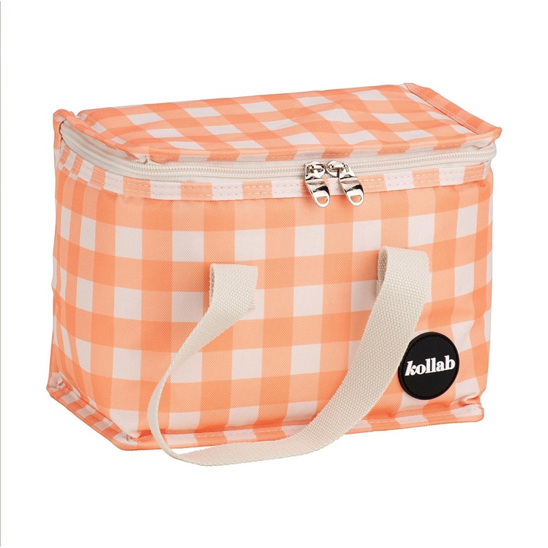 Kollab Lunch Box Insulated - Apricot Check