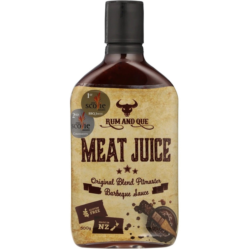 Rum and Que Meat Juice Sauce 466g