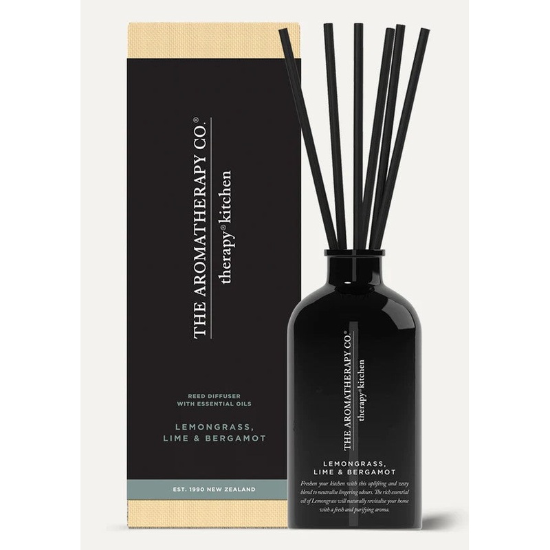 The Aromatherapy Co. Kitchen Diffuser 250ml - Lemongrass Lime & Bergamot
