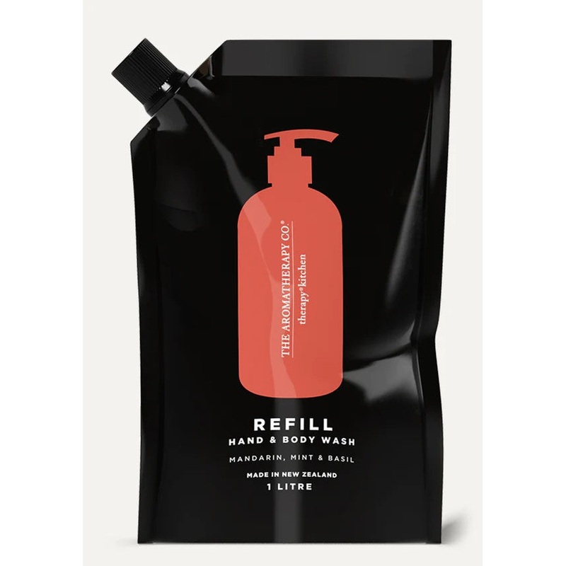The Aromatherapy Co. Kitchen Hand Wash 1000ml - Mandarin Mint & Basil