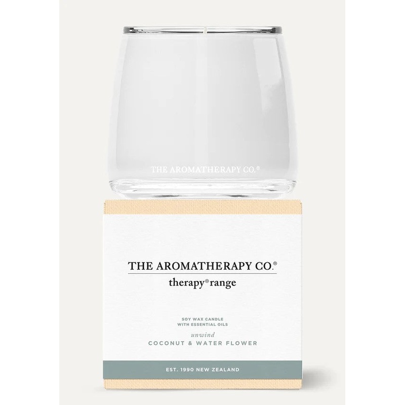 The Aromatherapy Co. Therapy Candle 260g - Coconut & Water Flower