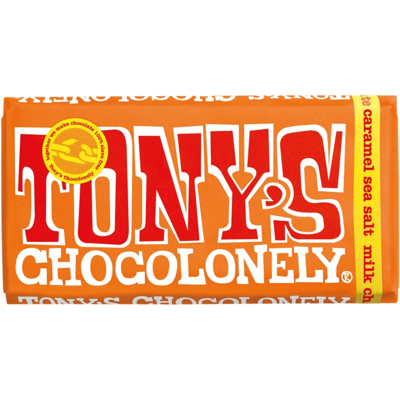 Tony's Chocolonely 180g - Milk Caramel Sea Salt
