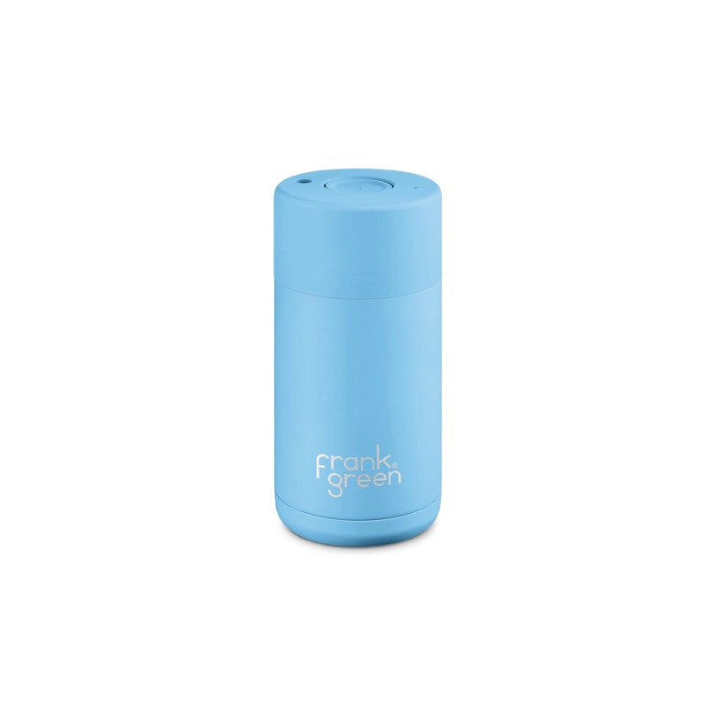Frank Green Ceramic Reusable Cup 12oz / 355ml - Sky Blue