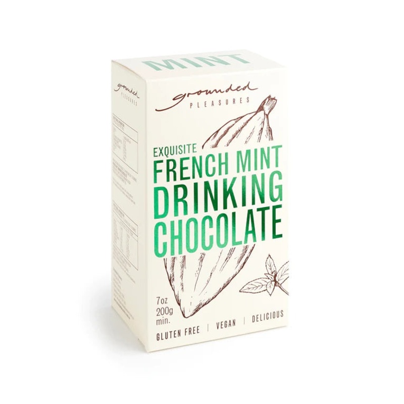 Grounded Pleasures French Mint Drinking Chocolate 200g