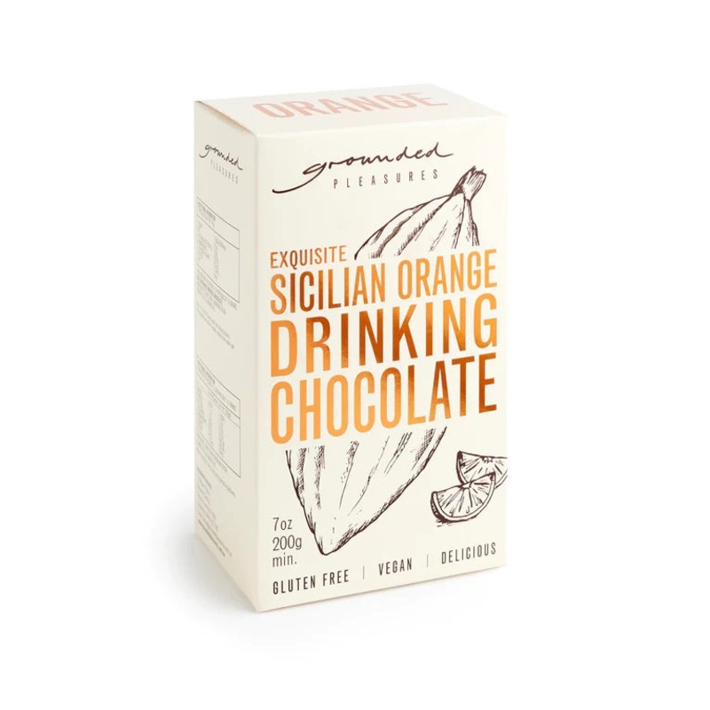 Grounded Pleasures Orange Infused Drinking Chocolate 200g