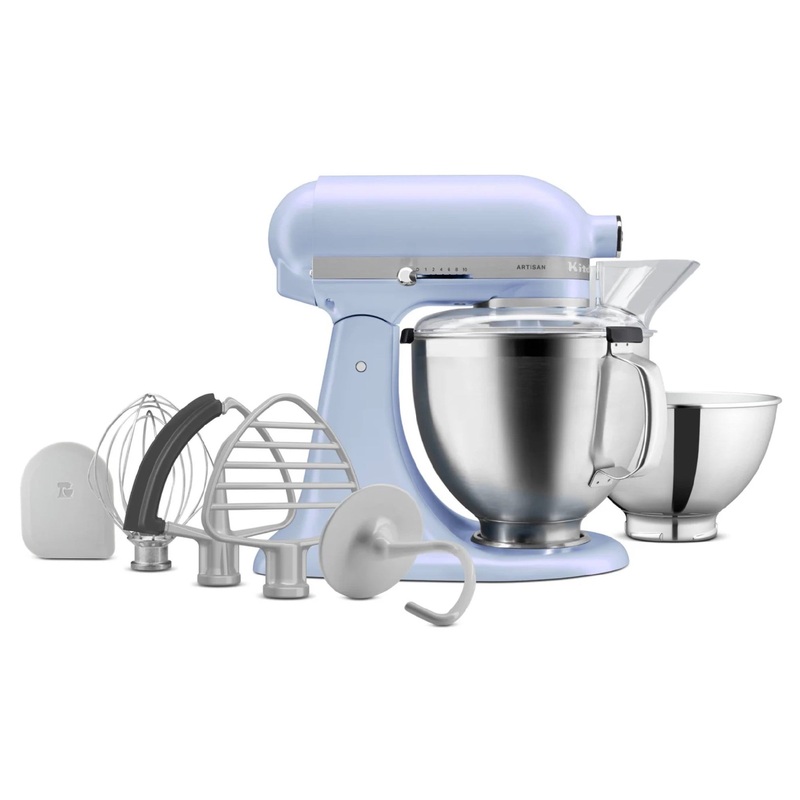 KitchenAid KSM195 Stand Mixer - Blue Salt