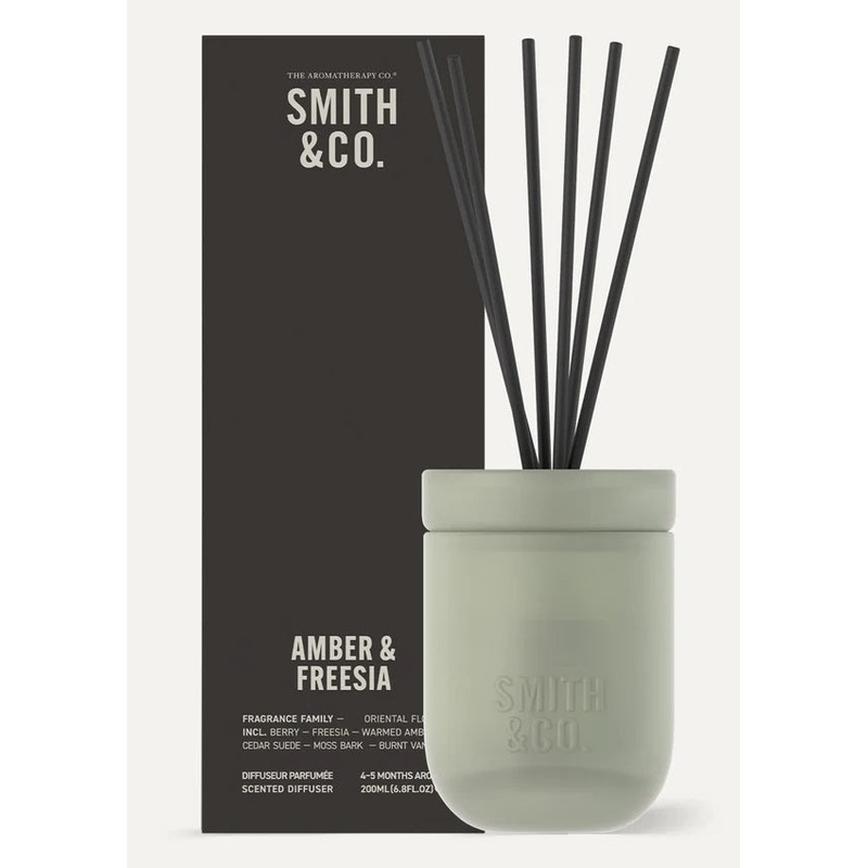 Smith & Co Diffuser 200ml - Amber & Freesia