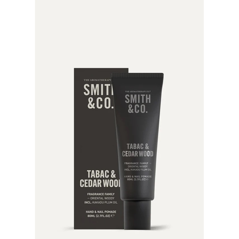 Smith & Co Hand and Nail Pomade 80ml - Tabac & Cedarwood