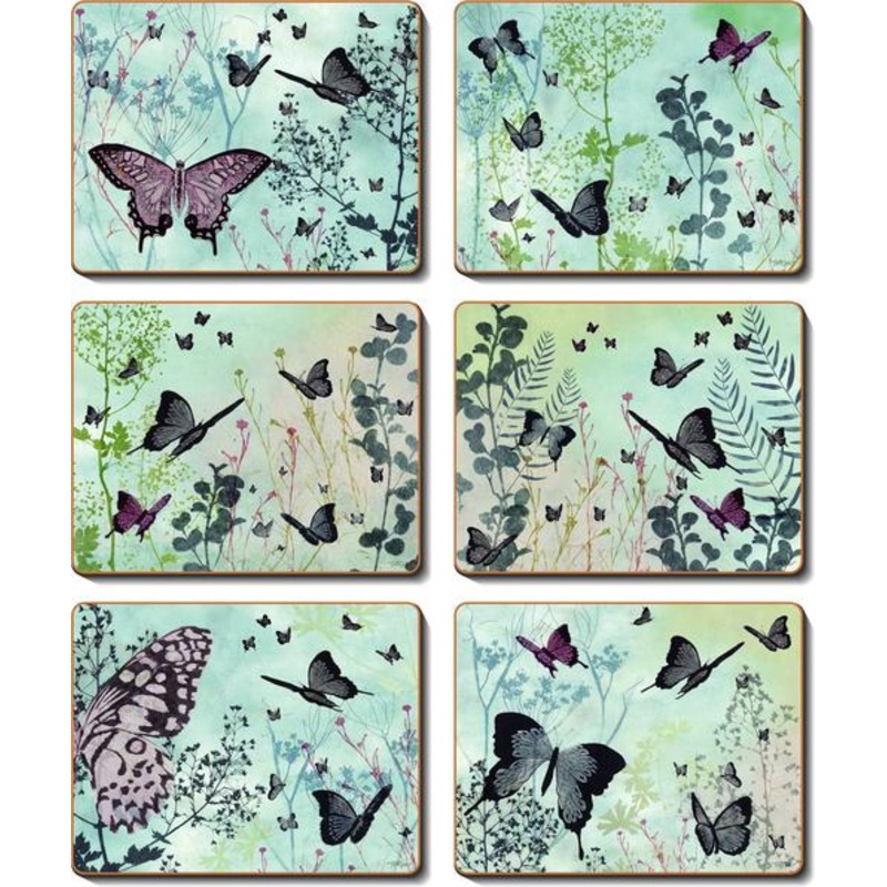 Cinnamon 'Spring Kaleidoscope' Coasters Set of 6