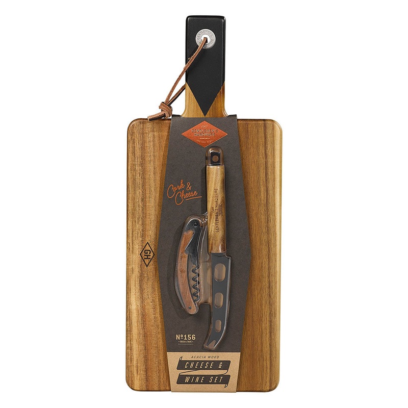 Gentlemen's Hardware Cheese Board & Knife Set