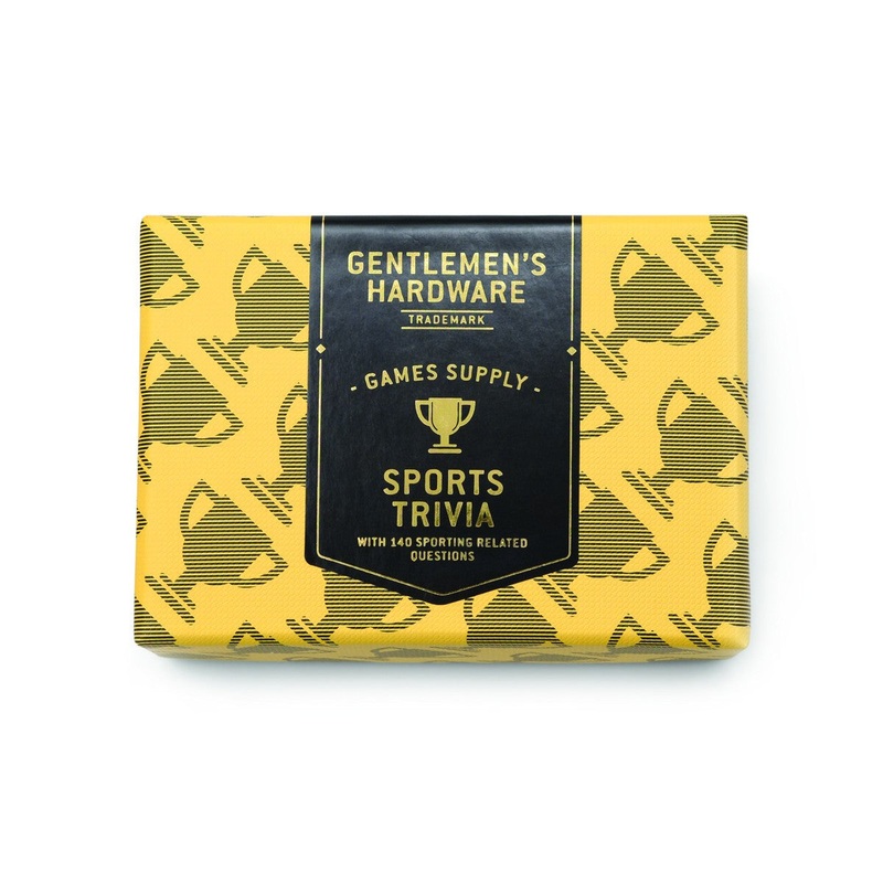 Gentlemen's Hardware Sports Trivia