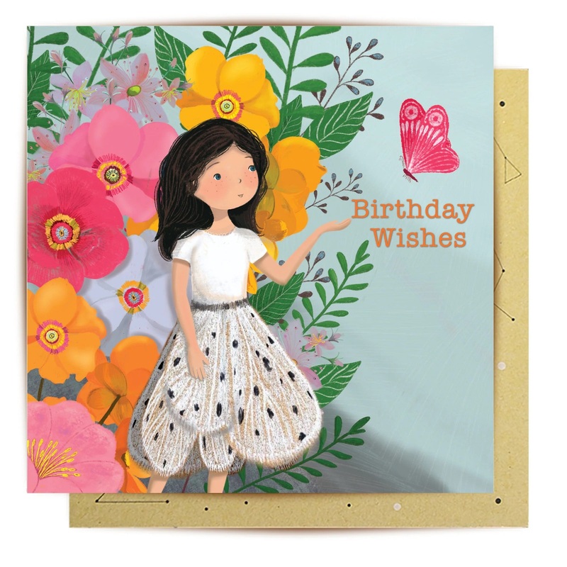 La La Land Card - Thank You Butterfly