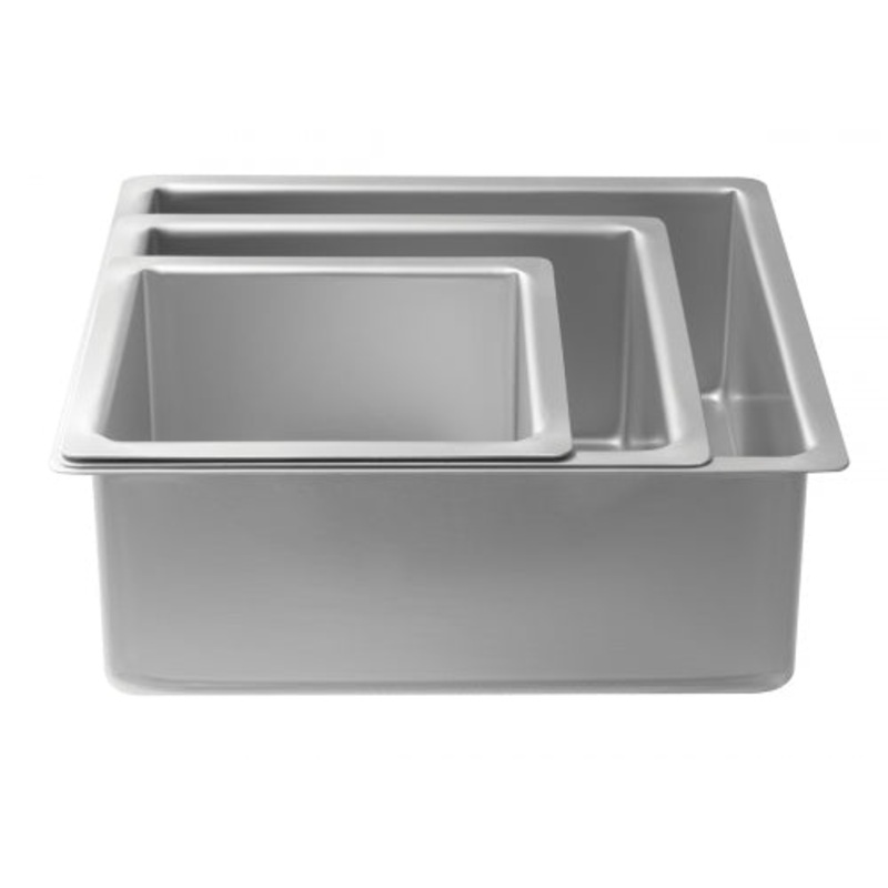 Mondo Square Deep Cake Tins Set of 3