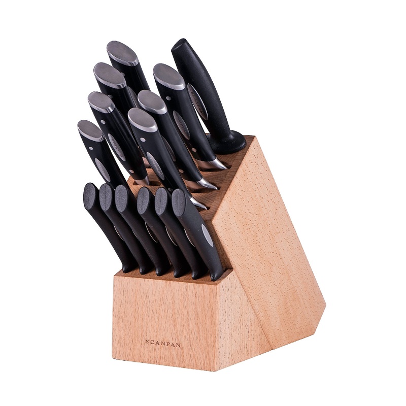 Scanpan Classic 15 Piece Cutlery Block Set