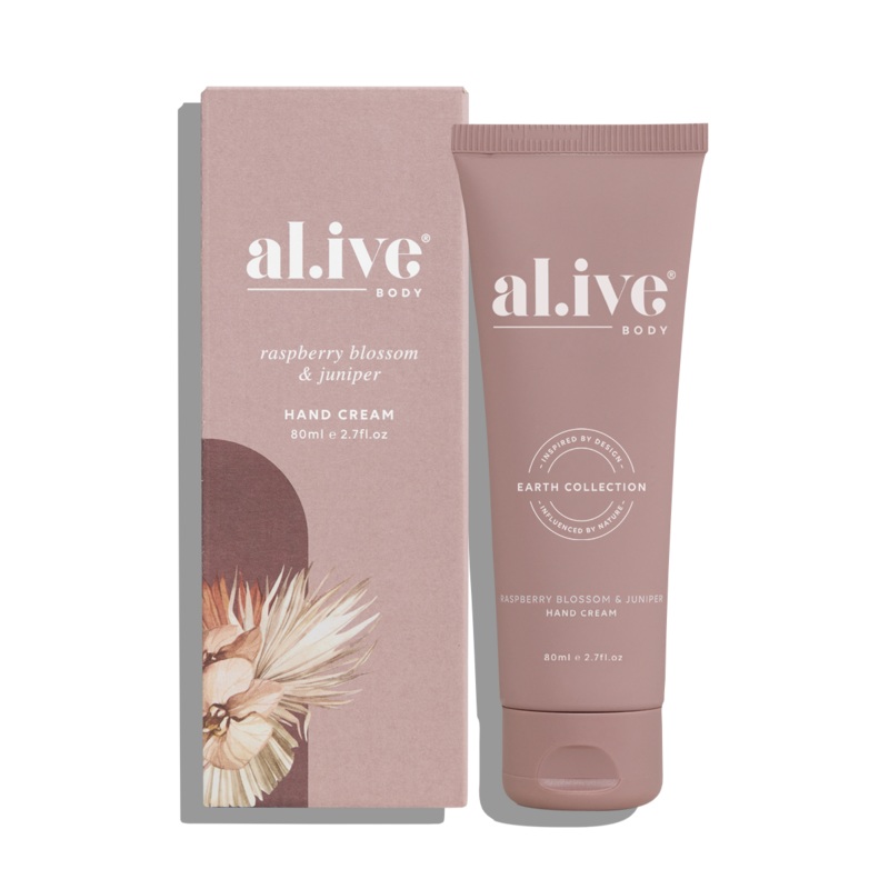 al.ive Hand Cream 80ml - Raspberry Blossom & Juniper