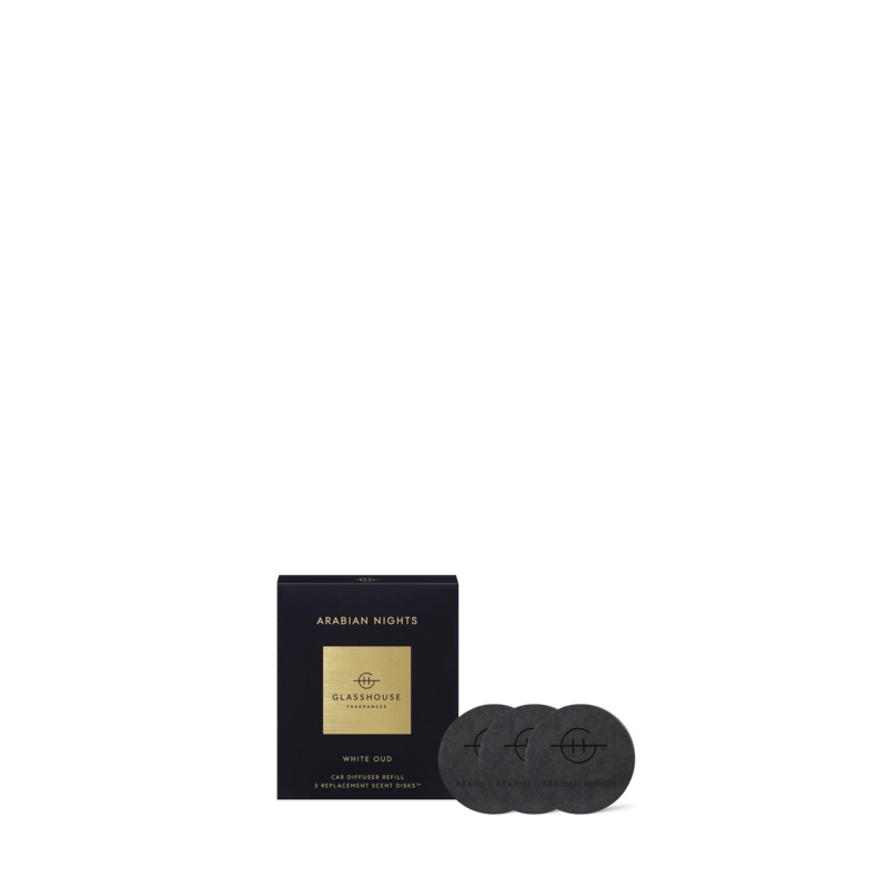 Glasshouse Car Diffuser Replacement 3 Pack - Arabian Nights