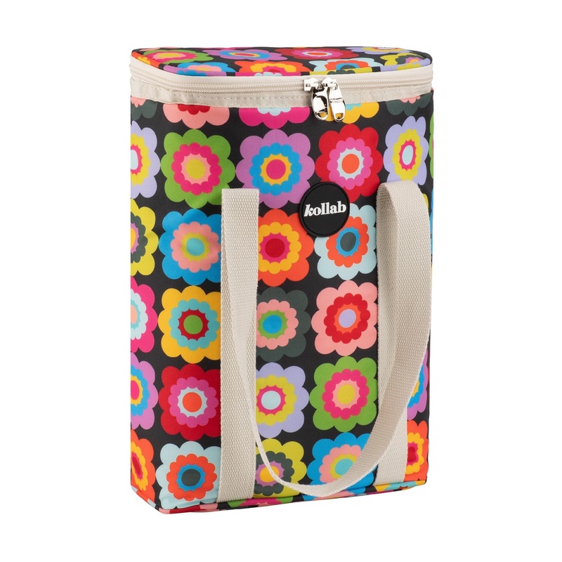 Kollab Wine Cooler Bag - Retro Chic